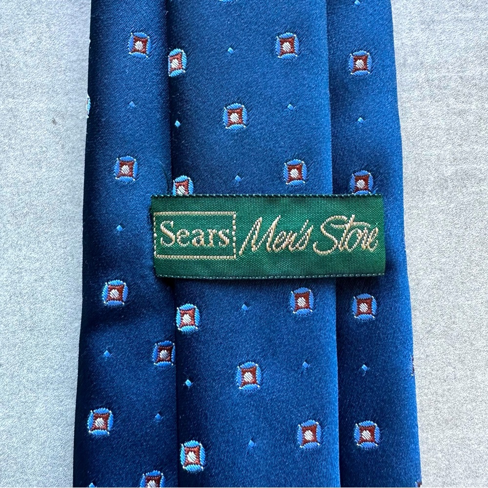 Sears Men’s Store Vintage Silk Tie